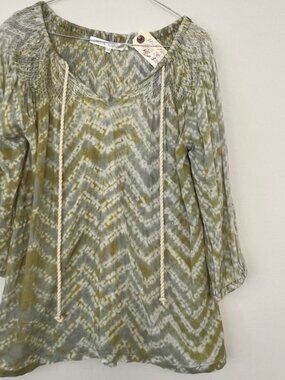 ULLA Johnson smocked blouse